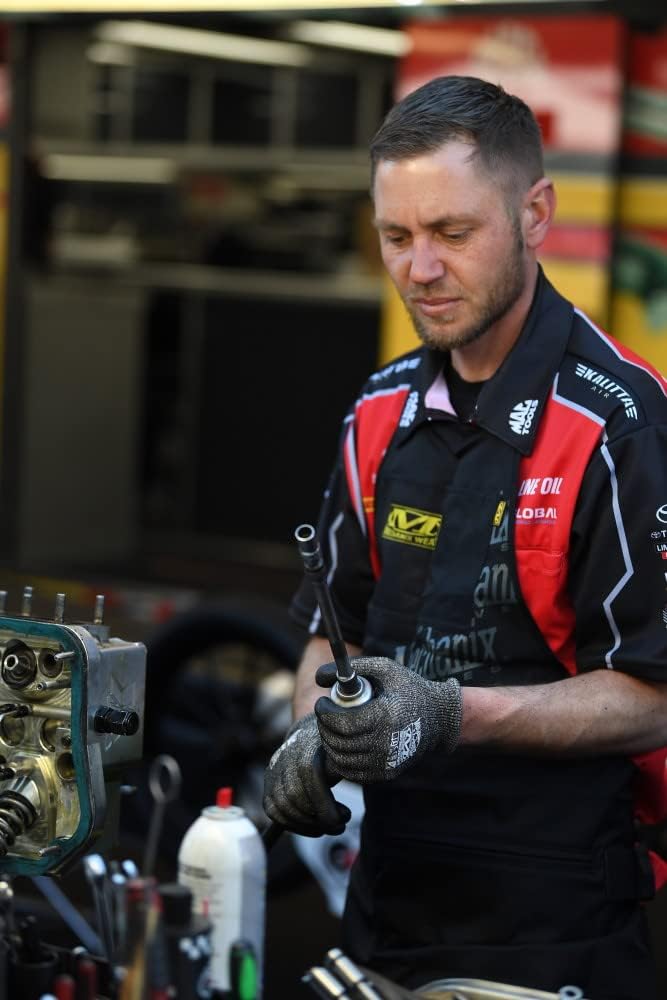 Detalle de Mechanix Wear Shop grembiule: grembiule da lavoro con tasche e cintura regolabile
