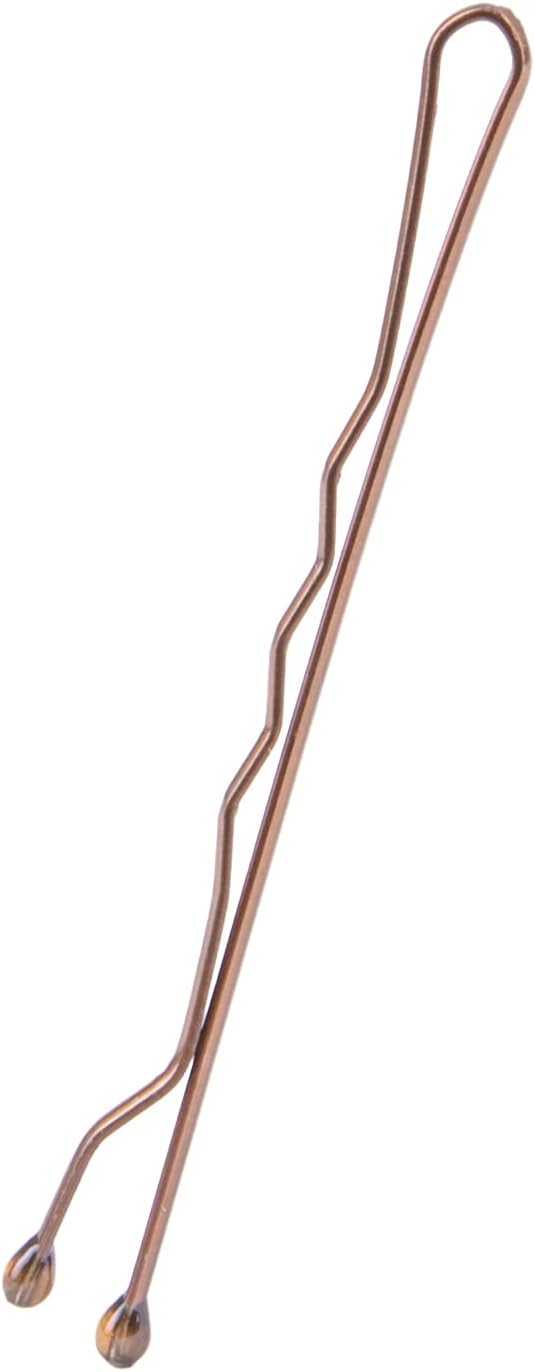 Thumbnail 4 de Amazon Basics Non-Slip Bobby Pins (48 Count), Brown Bruno — Bright, Comfortable Hold for All Hair Types