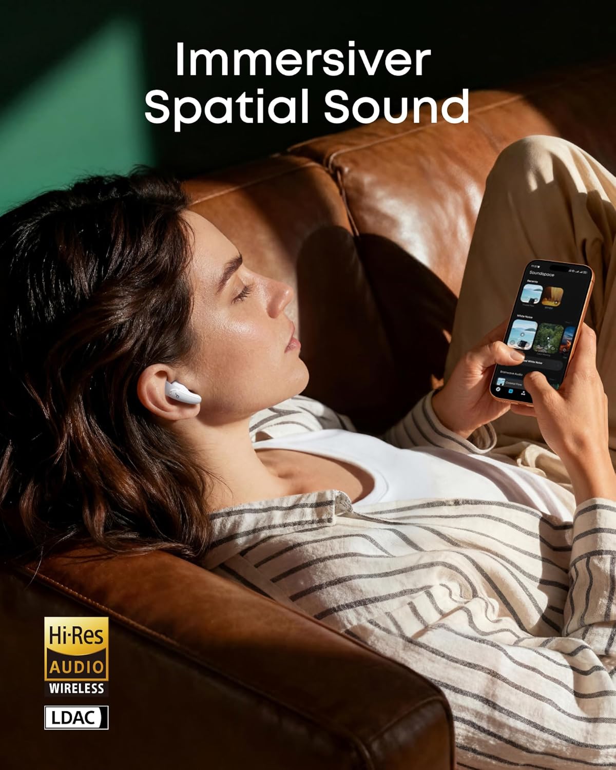 Thumbnail 4 de soundcore Liberty Buds von Anker – kabellose Bluetooth-Ohrhörer mit adaptivem Noise Cancelling und KI-Übersetzung