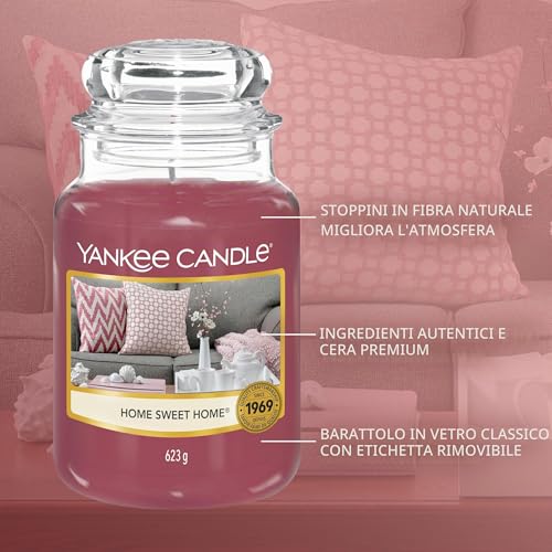 Thumbnail 4 de YANKEE CANDLE Candela profumata in giara grande Dolce casa