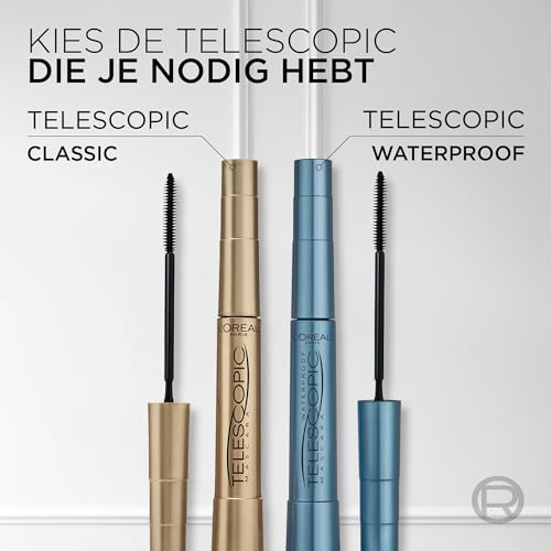 Detalle de L’Oréal Paris Telescopic Mascara Allongeant Noir – 8,4 ml