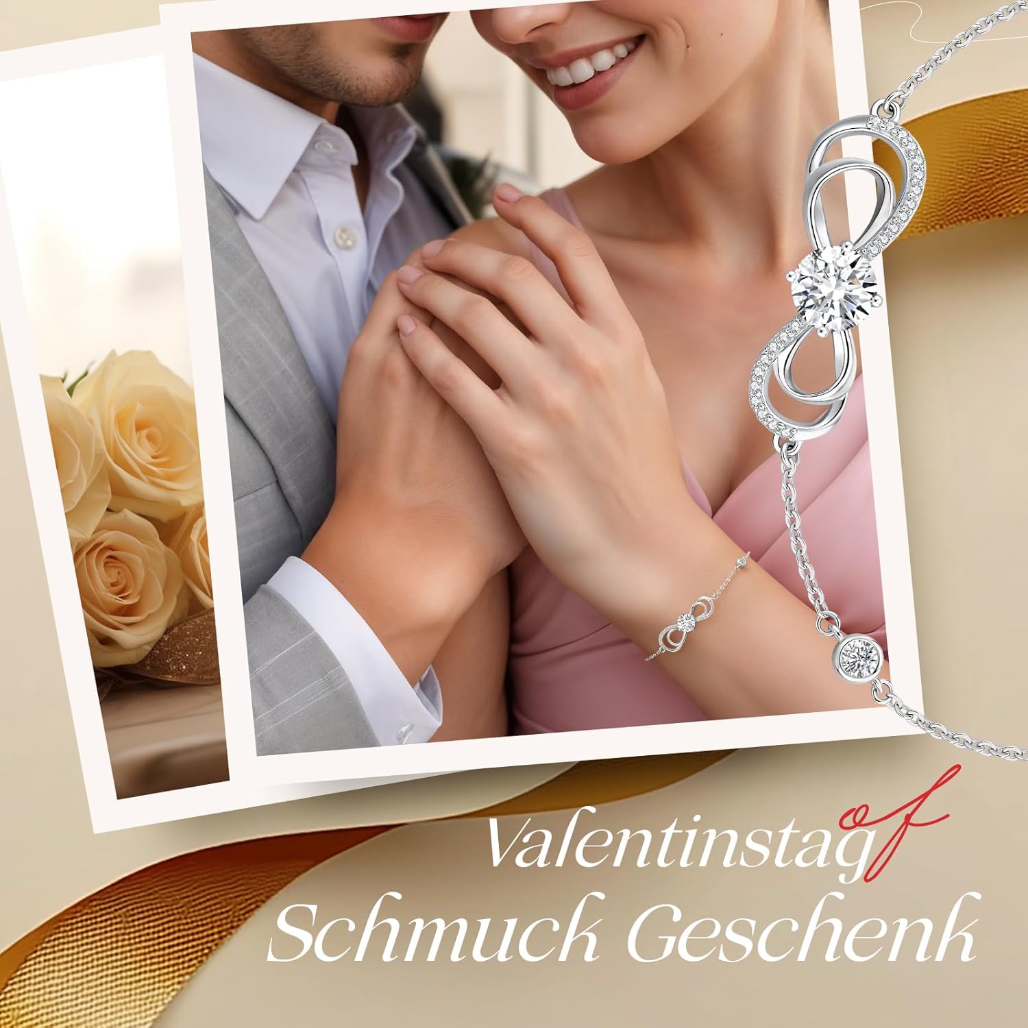 Thumbnail 6 de CDE Infinity Armband Damen 7,08 Zoll