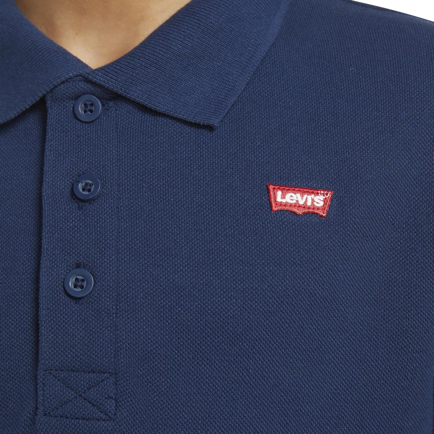 Thumbnail 3 de Levi's LVB Back Neck Tape Polo Bambini e Ragazzi in piqué di cotone (1 confezione)
