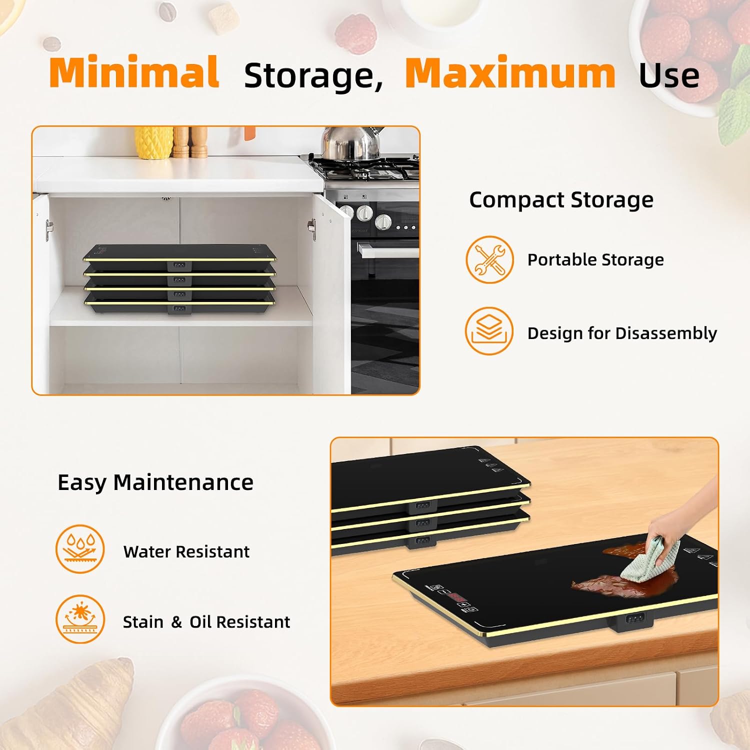 Thumbnail 4 de Electric Warming Tray, 33 x 15 Inch