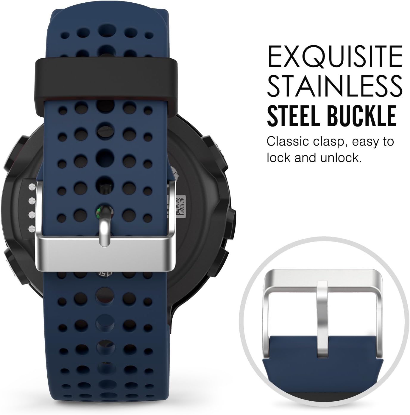 Thumbnail 3 de MoKo Watch Strap for Garmin Forerunner & Approach S20 – Soft Silicone Replacement