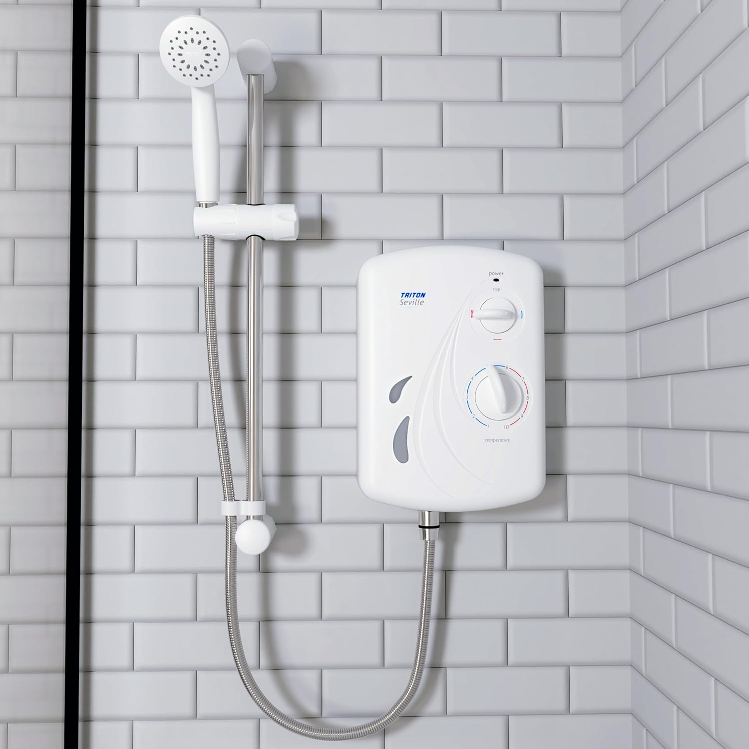 Detalle 2 de Triton Showers Seville 10.5 KW electric shower