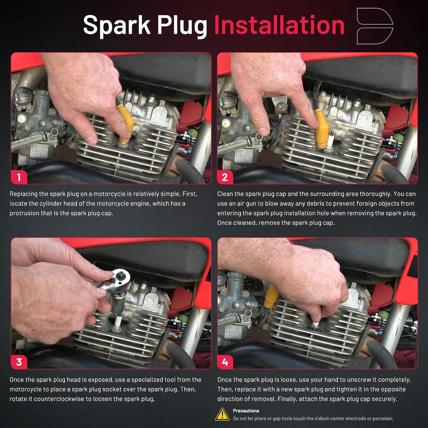 Thumbnail 6 de BDFHYK BR8ES Spark Plugs