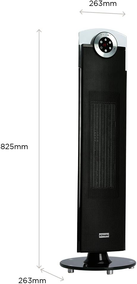 Detalle 2 de Dimplex DXSTG25 Studio G Ceramic Tower Heater