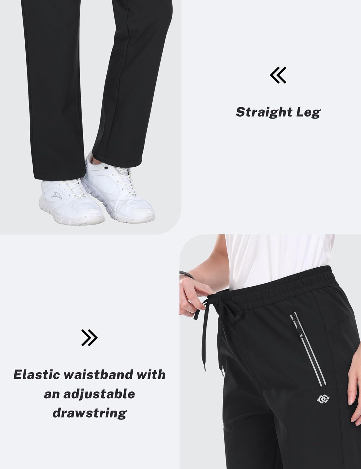 Thumbnail 6 de MoFiz Women's Fleece-Lined Waterproof Snow Pants with Zippered Pockets