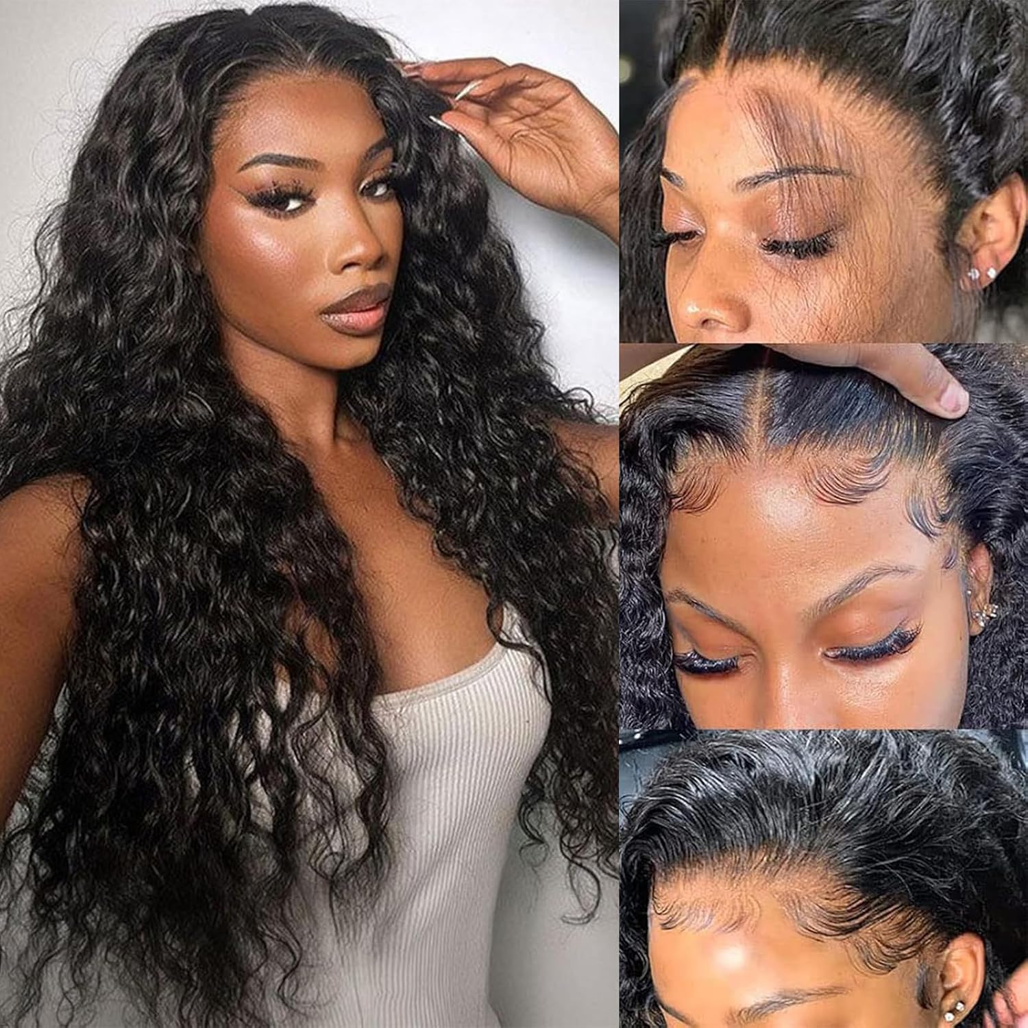 Thumbnail 6 de KVFCT 30 Inch Deep Wave Lace Front Wig 💇♀