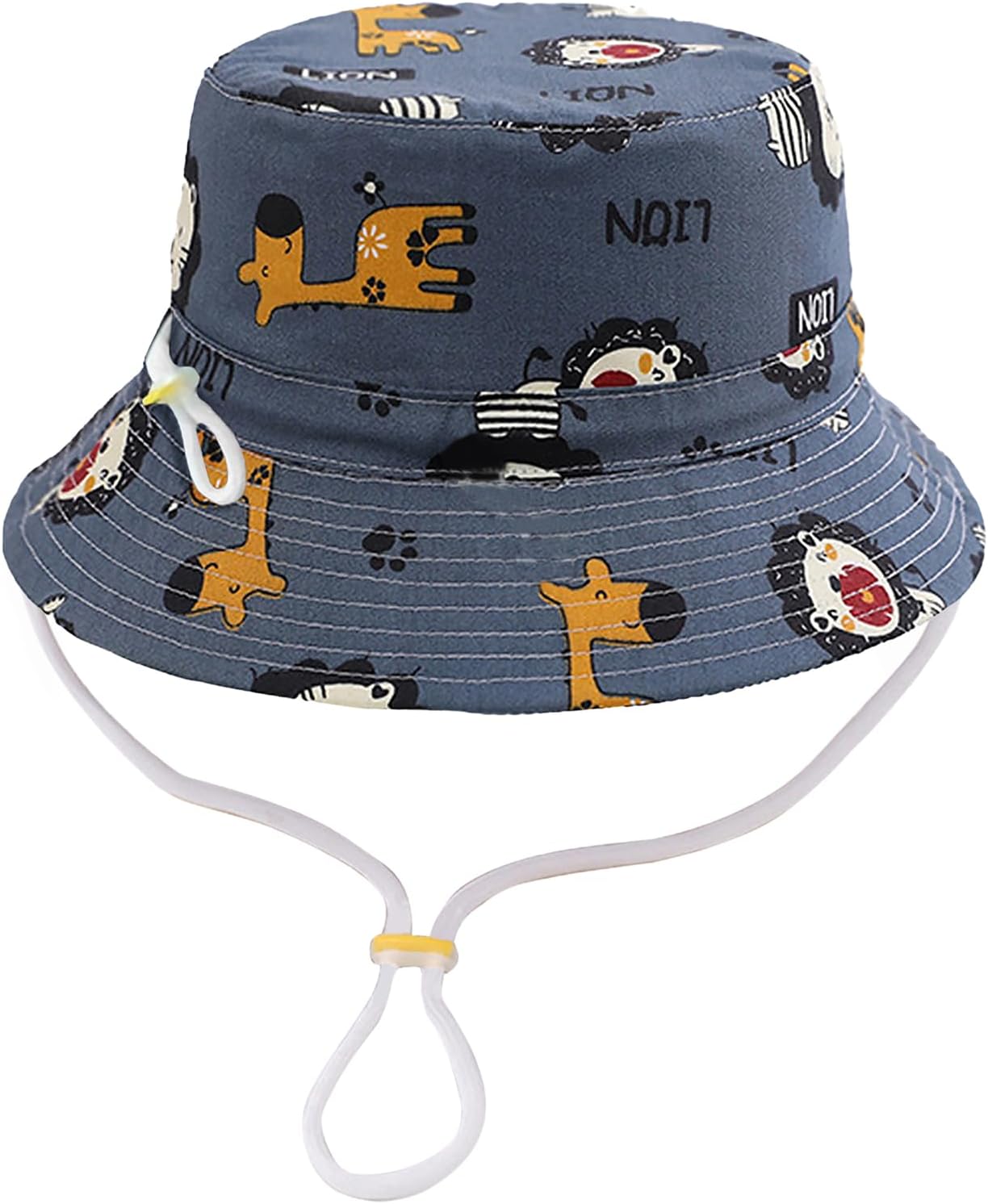 Detalle de Malaxlx Baby Toddler Kids Bucket Sun Hat with Cute Print – UV Protective Summer Essential