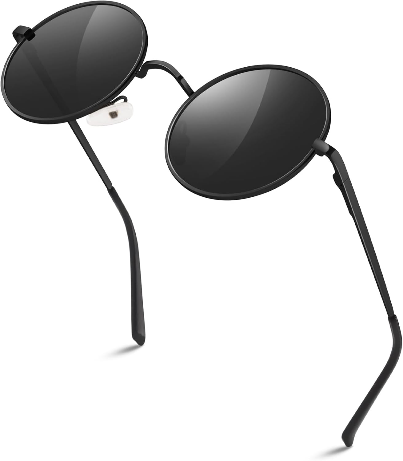 Detalle de Sunier Sonnenbrille Retro Rund Polarisiert