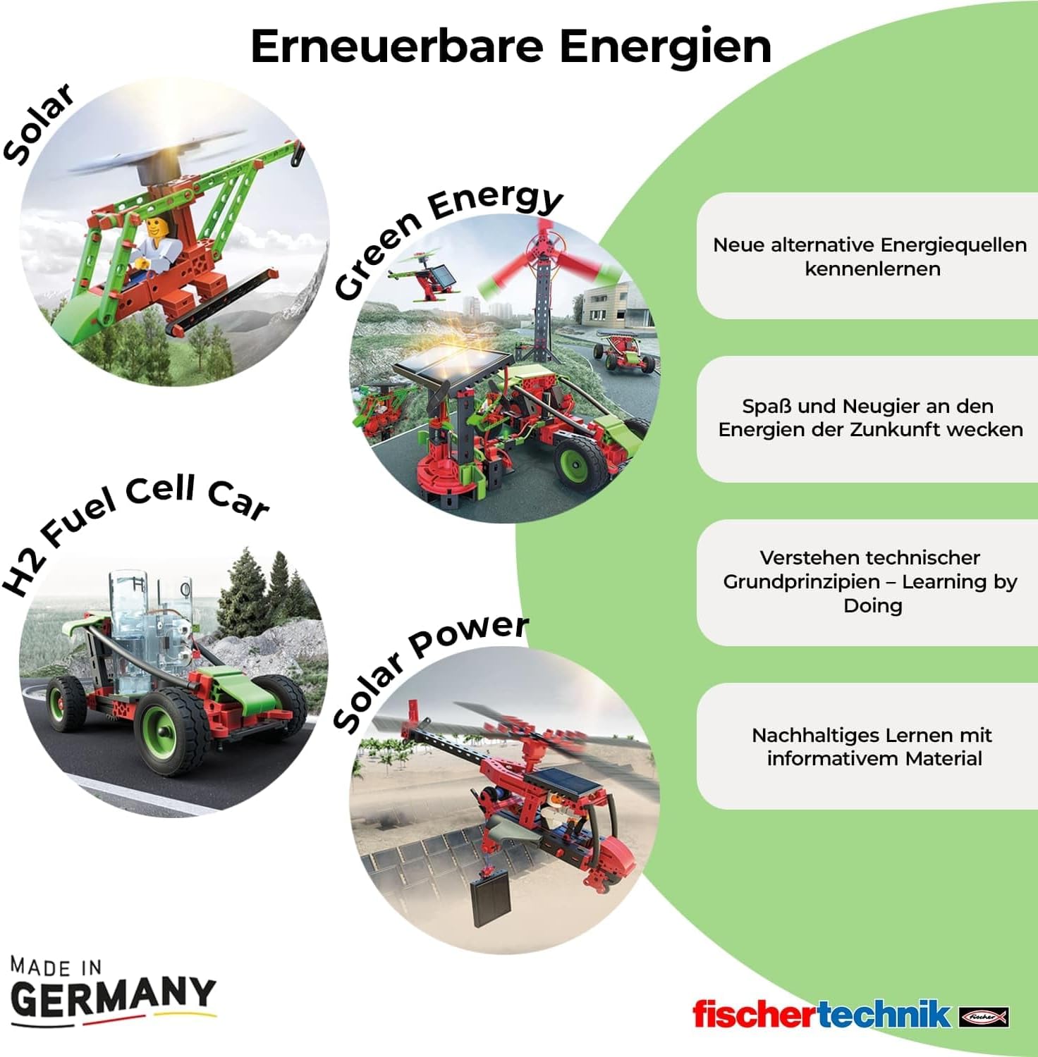Thumbnail 5 de fischertechnik 544616 Advanced Solar Hubschrauber