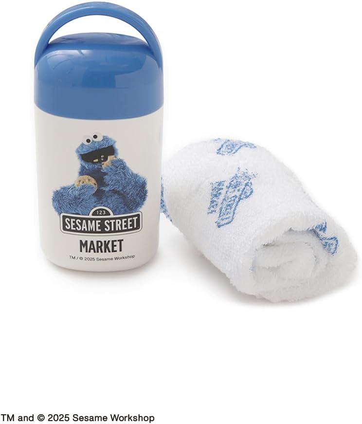 Detalle 2 de SESAME STREET MARKET SSMKGG256709 キッズ おしぼりケース ブルー Free Size