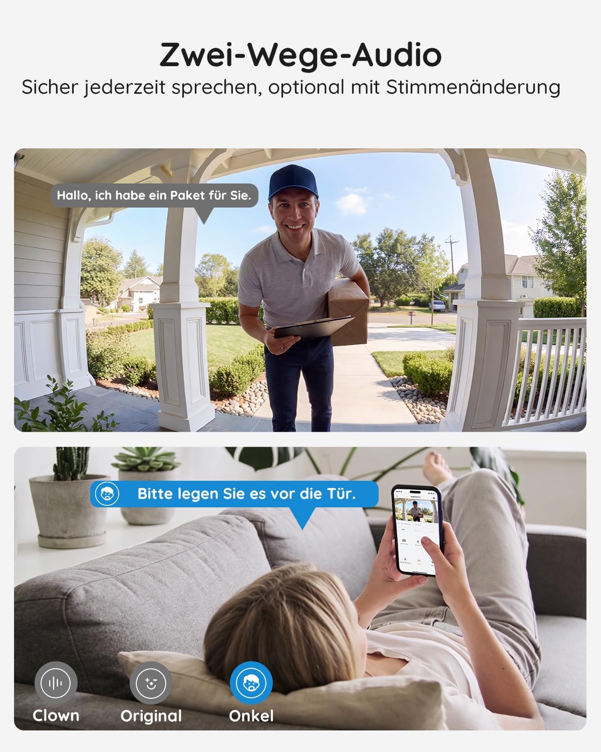 Thumbnail 5 de BOIFUN WLAN Video Türklingel 2K