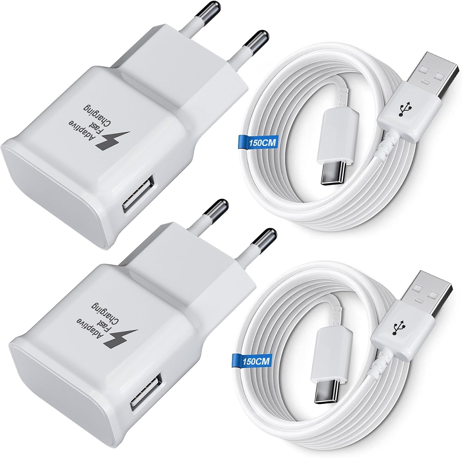 Detalle de Ladegerät Schnellladung 15 W 2er Pack