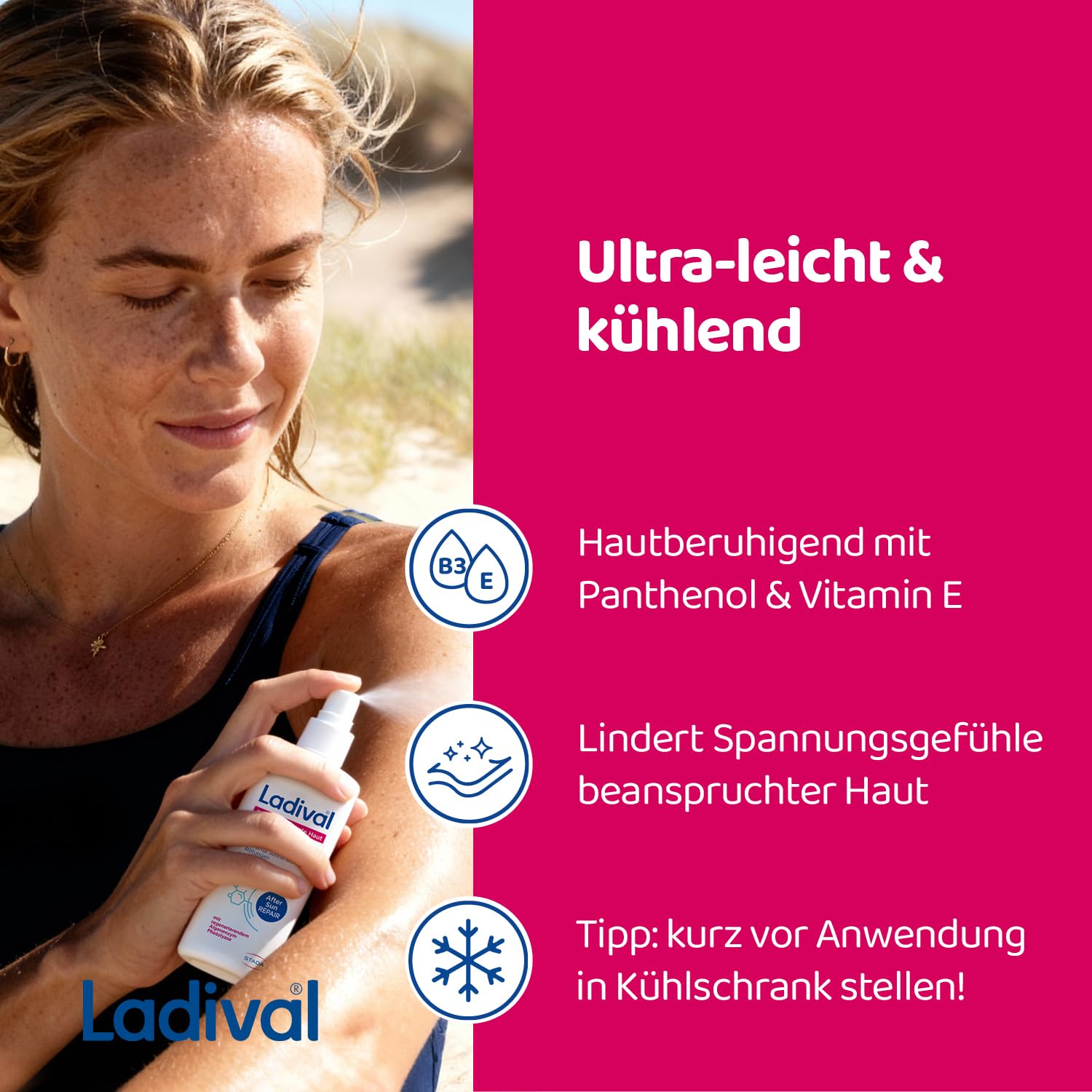 Thumbnail 6 de Ladival Sonnengestresste Haut Akut Spray – After Sun Repair mit Photolyase, 150 ml