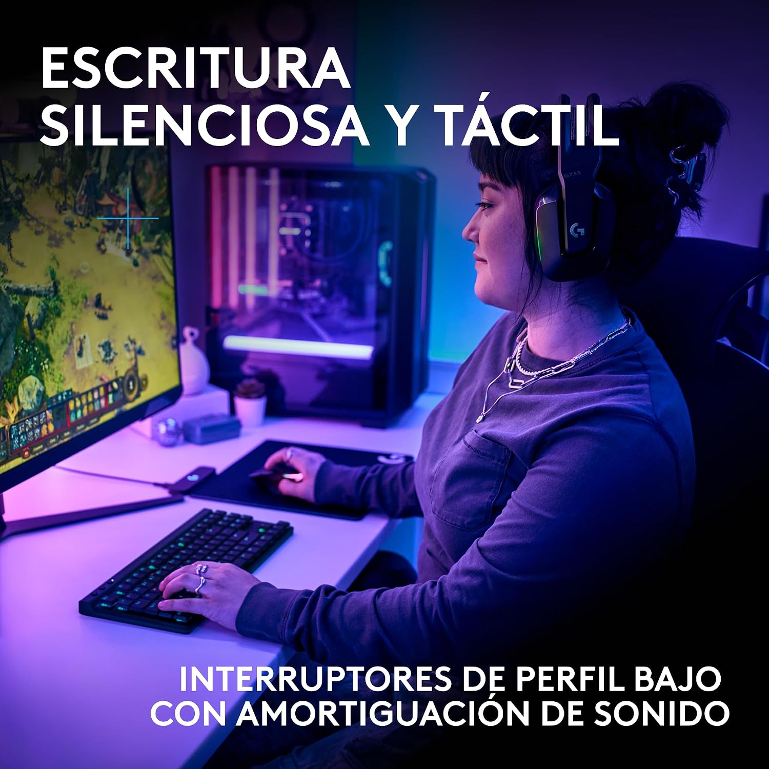 Thumbnail 3 de Logitech G G515 LIGHTSPEED TKL Gaming Inalámbrico