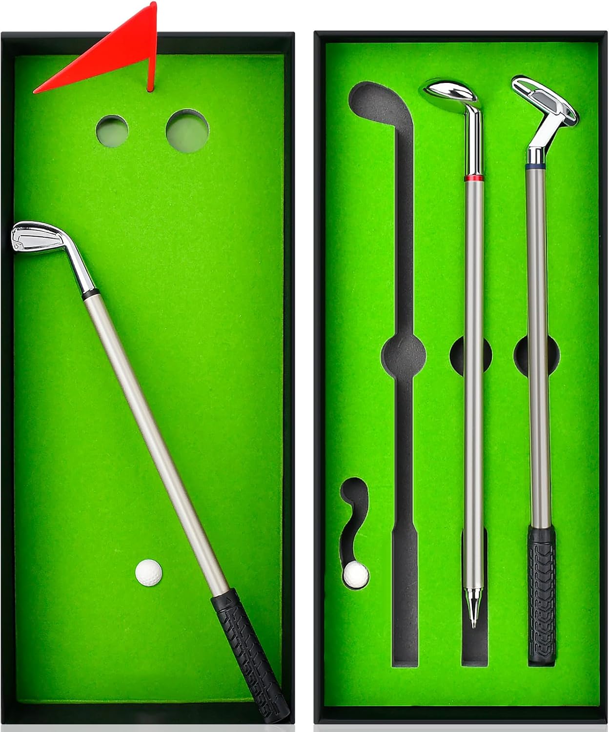 Detalle de Tukeoo Fathers Day Mini Desktop Golf Pen Set – A Quirkily Practical Gift for Dad