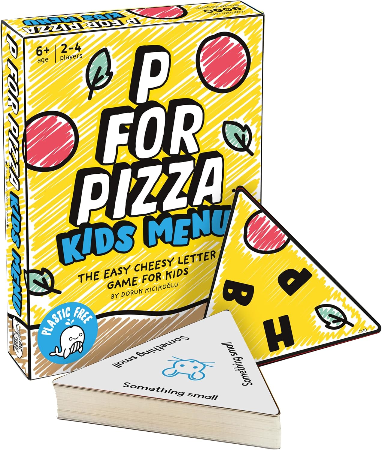 Detalle de Big Potato P for Pizza — Quick, portable word card game for 2–4 players
