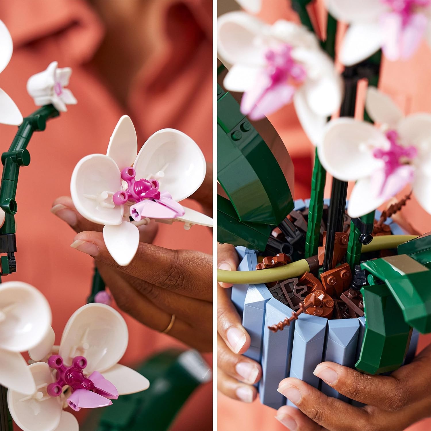 Detalle 2 de LEGO 10311 Botanicals Orchid buildable model