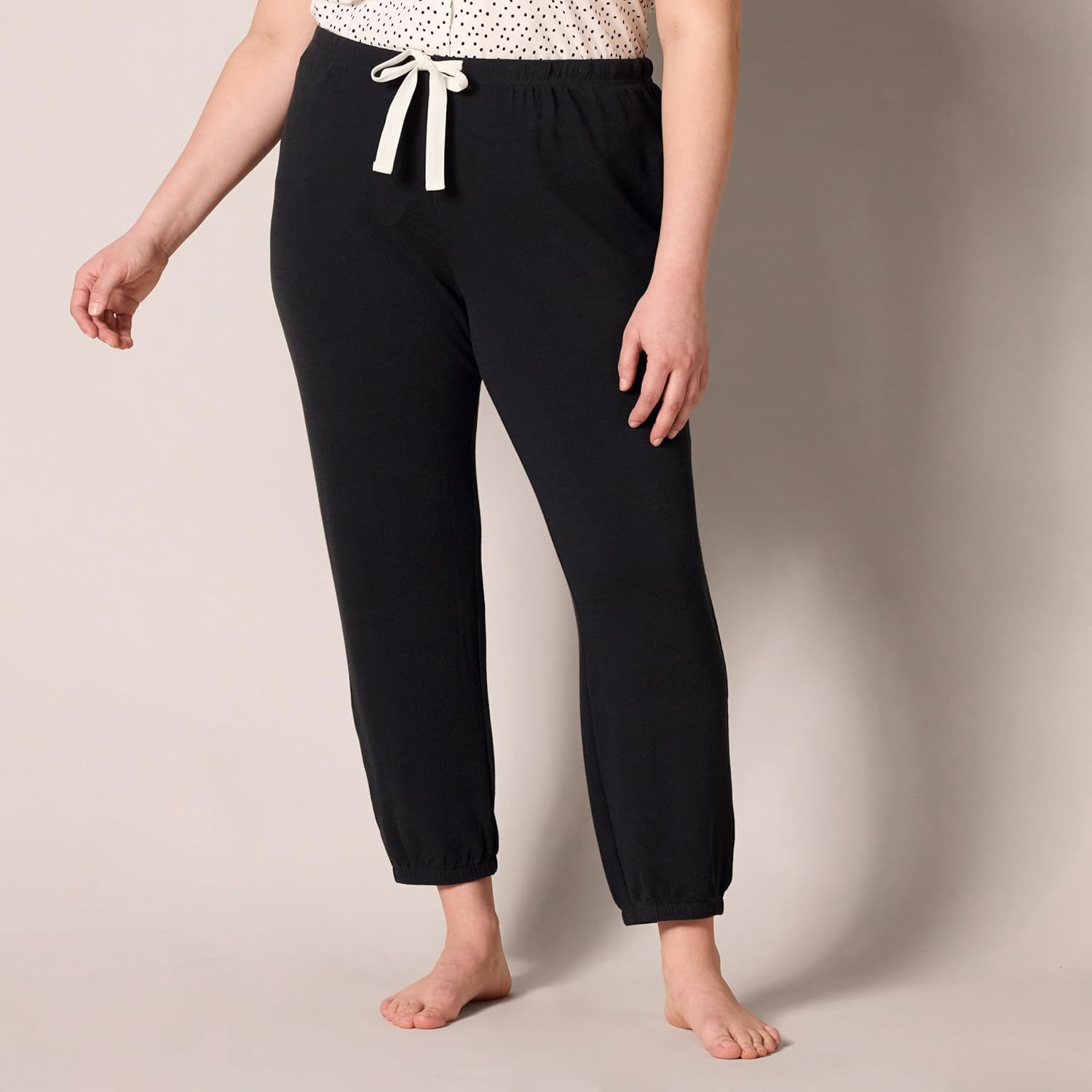Detalle de Amazon Essentials Women's Drawstring Pajama Jogger Lounge Pants, Lightweight Terry, Plus Size