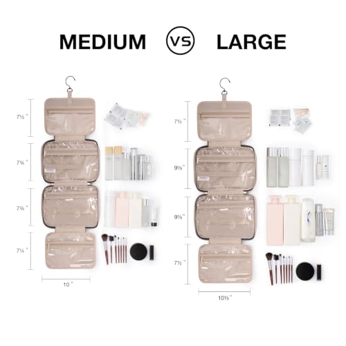 Detalle de BAGSMART Hanging Travel Toiletry Bag 360° Hook – Large