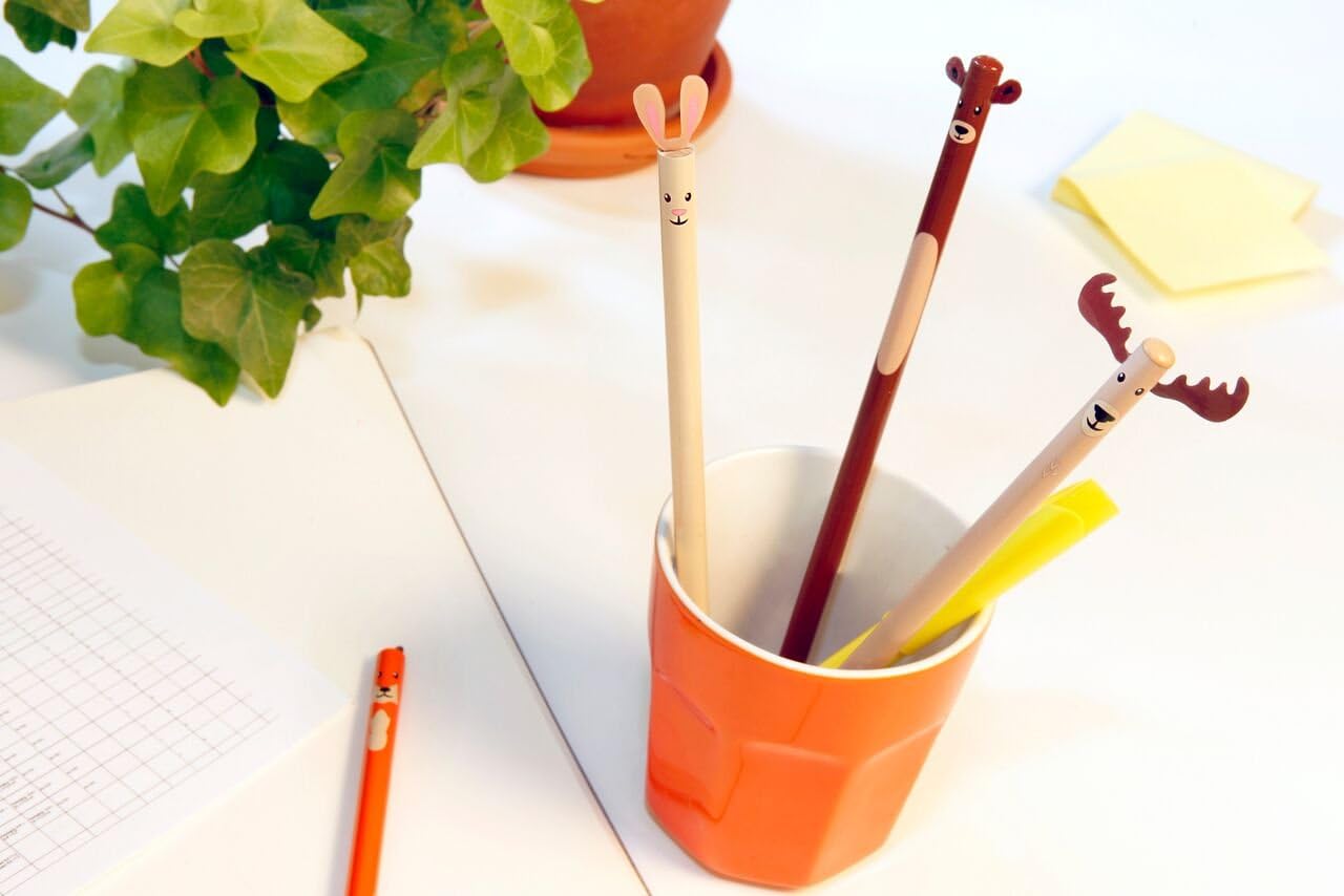 Thumbnail 3 de Kikkerland 4347 Woodland Bleistift-Set (4 Stück)