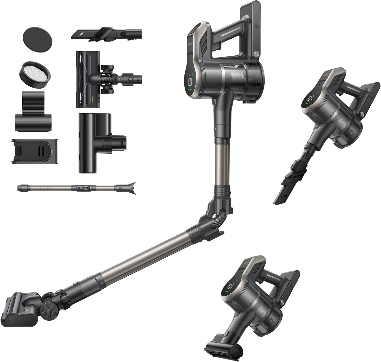 Detalle de Mova S2 36000Pa Aspirateur Balai sans Fil