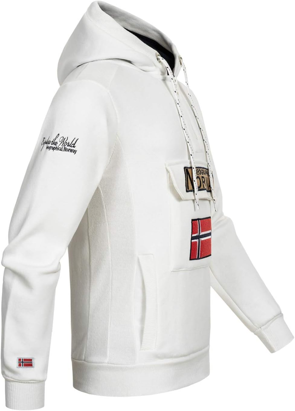 Detalle 2 de Geographical Norway GYMCLASS Felpa con cappuccio uomo