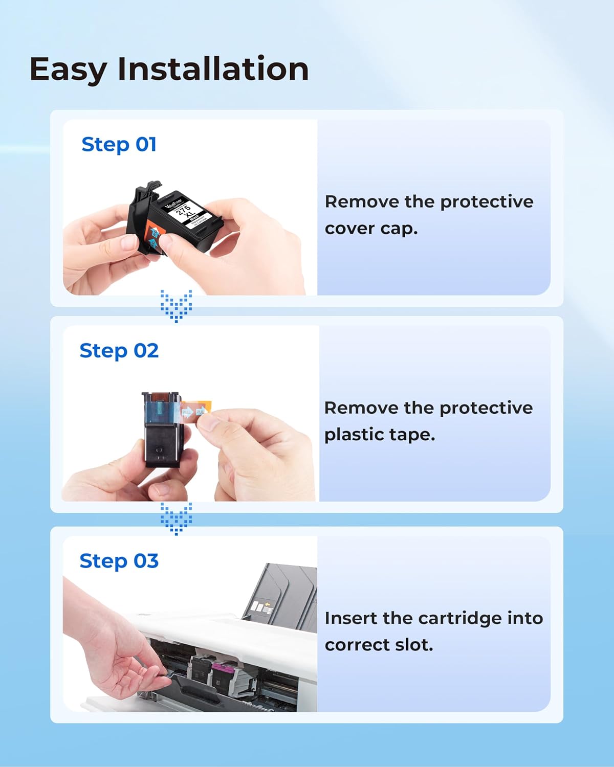 Detalle 2 de PG-275XL Black Ink Cartridge 2-Pack (PG-275XL) for Canon 275 High Yield