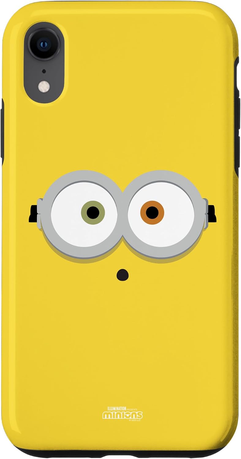Detalle de Minions Bob Big Face Halloween Costume Case for iPhone XR, Polycarbonate and TPU