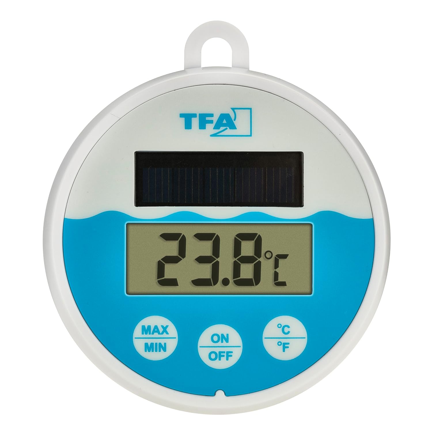Detalle 2 de TFA Dostmann Termometro piscina solare 30.1068