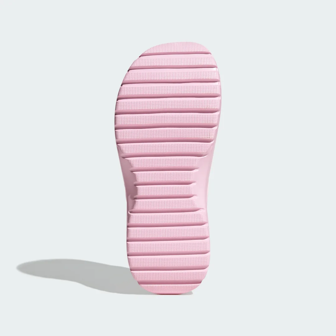 Thumbnail 2 de Zueco plataforma Adilette de Adidas - Rosa