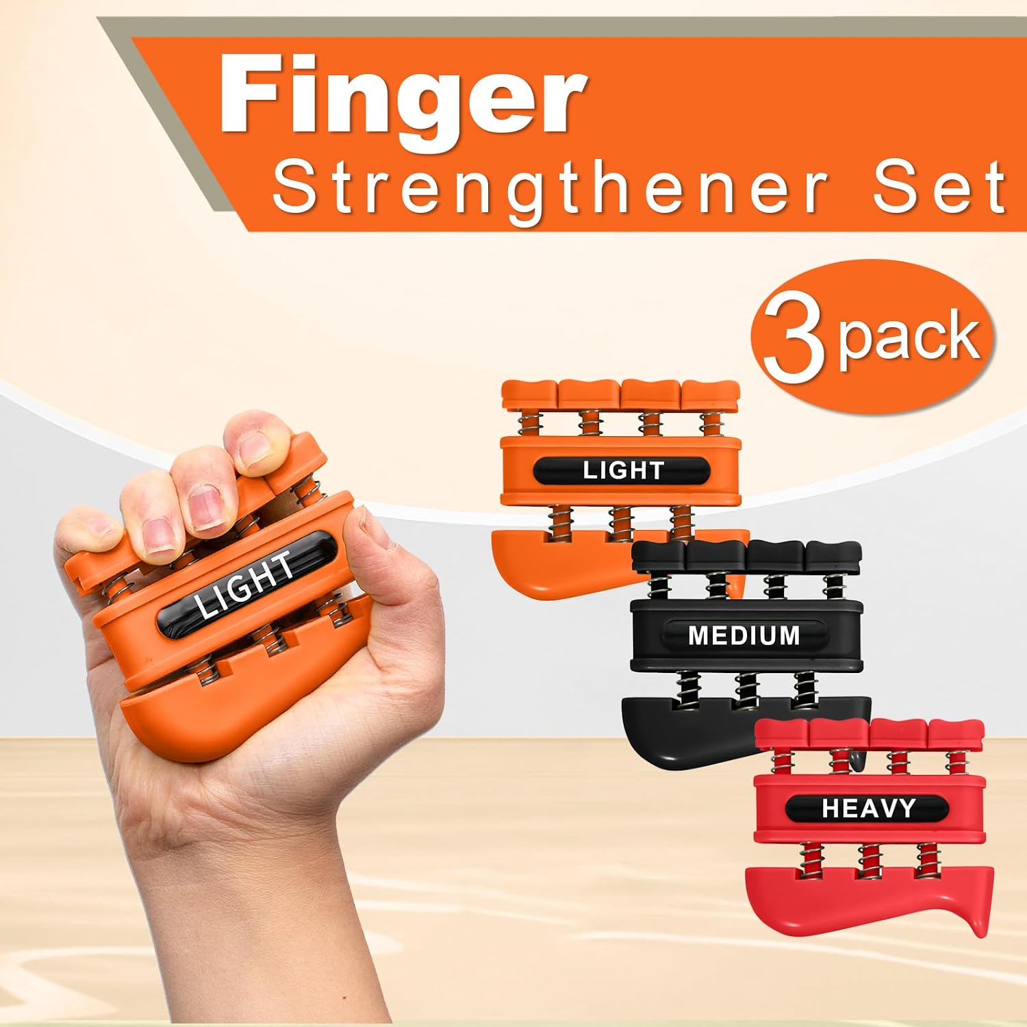 Detalle 1 de DICYWUDI hand gripper set, 11 lb