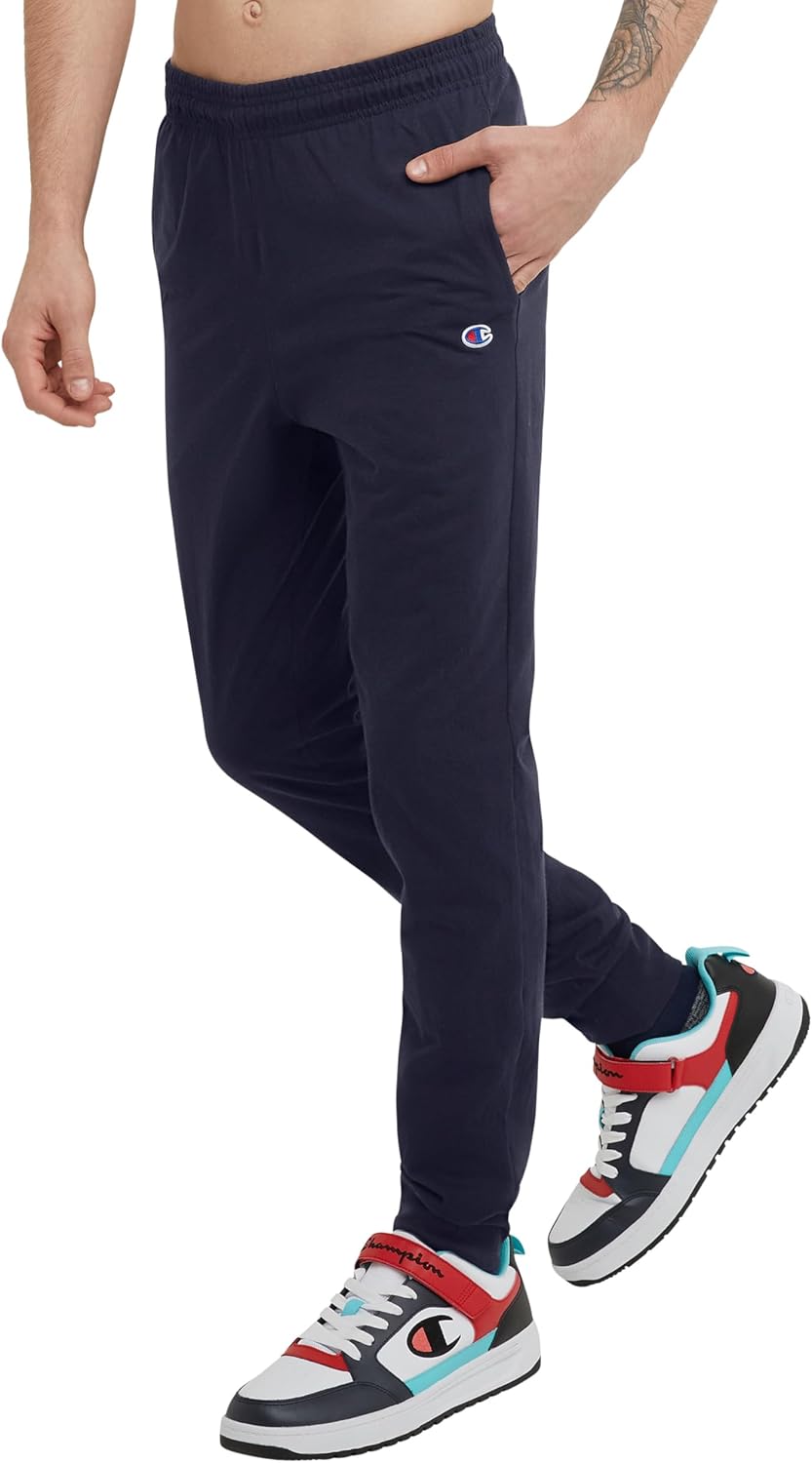 Detalle 2 de Champion Men's Joggers, Everyday Cotton, Lightweight Lounge Knit Pants for Men (31" Inseam)