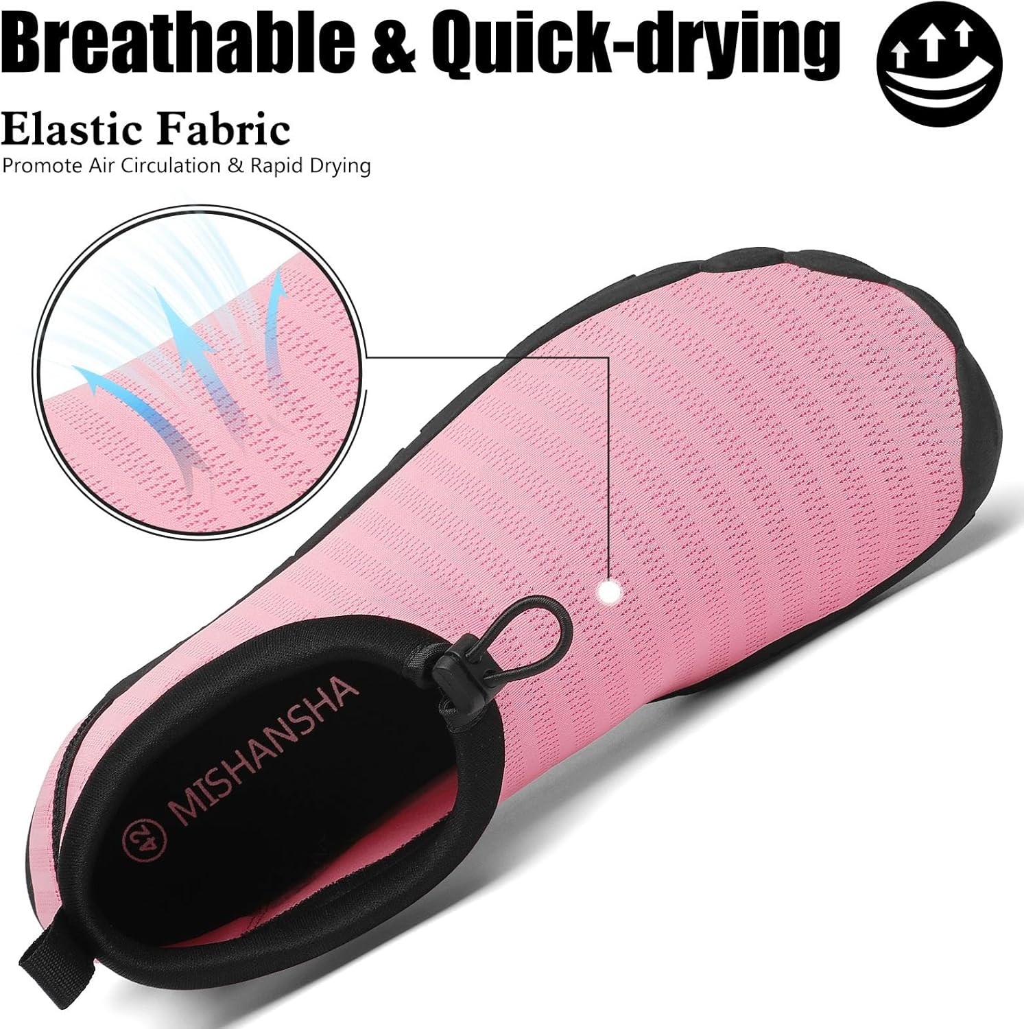 Thumbnail 1 de Mishansha Badeschuhe Unisex – atmungsaktive Aquaschuhe, EU 36–46