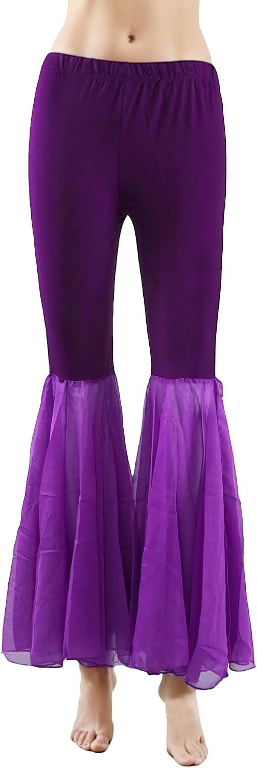 Detalle de Baisdan Belly Dance Tulle Bell Bottoms 90cm
