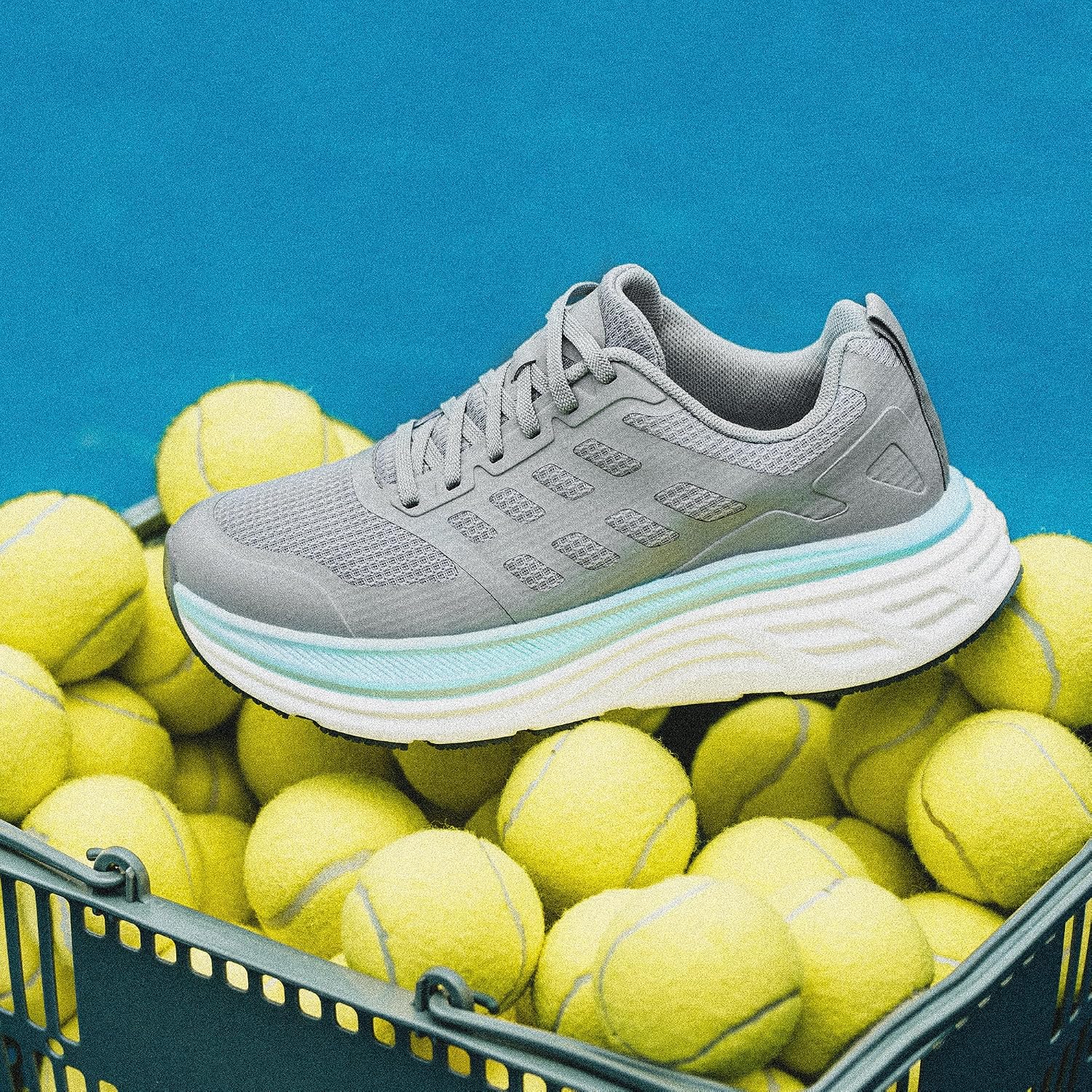 Detalle de NORTIV 8 Men's Walking Running Tennis Cushioning Shoes: ActiveFloat Non Slip Sneakers