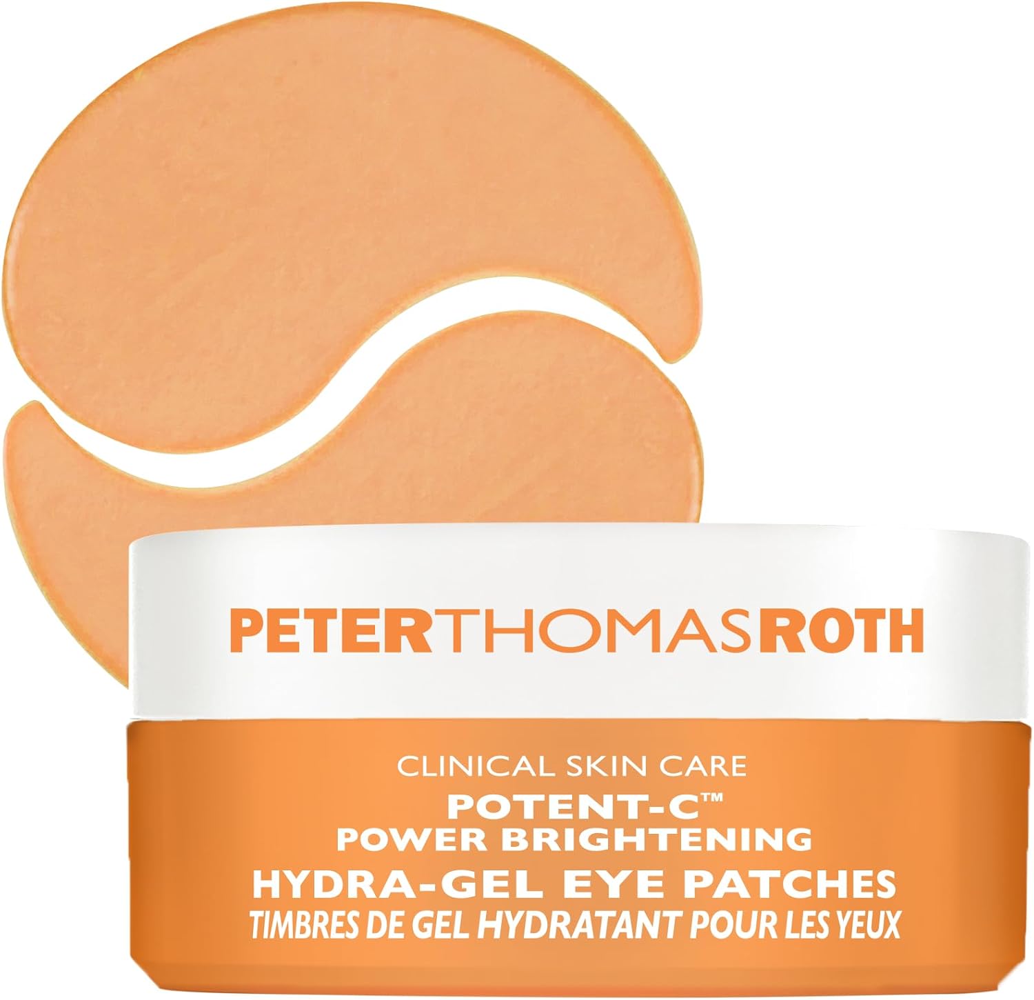 Detalle de Peter Thomas Roth Potent-C Power – Patch occhi in gel idraulico, confezione 60 patch