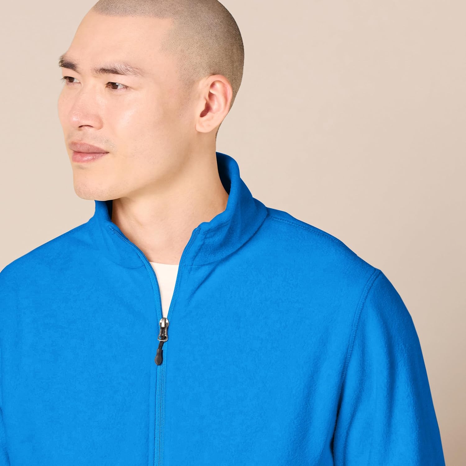 Thumbnail 3 de Amazon Essentials men’s full-zip fleece jacket (big & tall) — regular fit midweight warmth