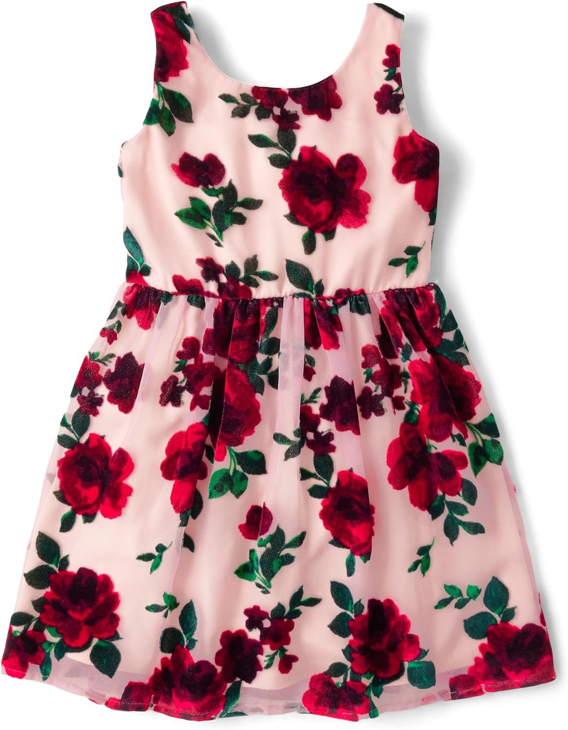 Thumbnail 6 de The Children's Place Girls Dressy Dress, Sleeveless – Elegant Mesh Overlay Play Dress