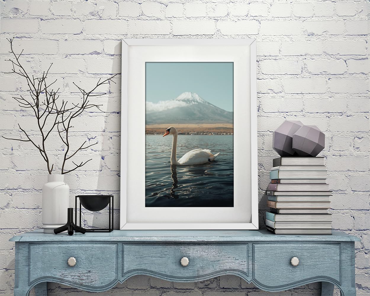 Thumbnail 6 de RUN HELIX Bilderrahmen A3 Weiß – Massivholzrahmen mit bruchsicherem Acrylglas