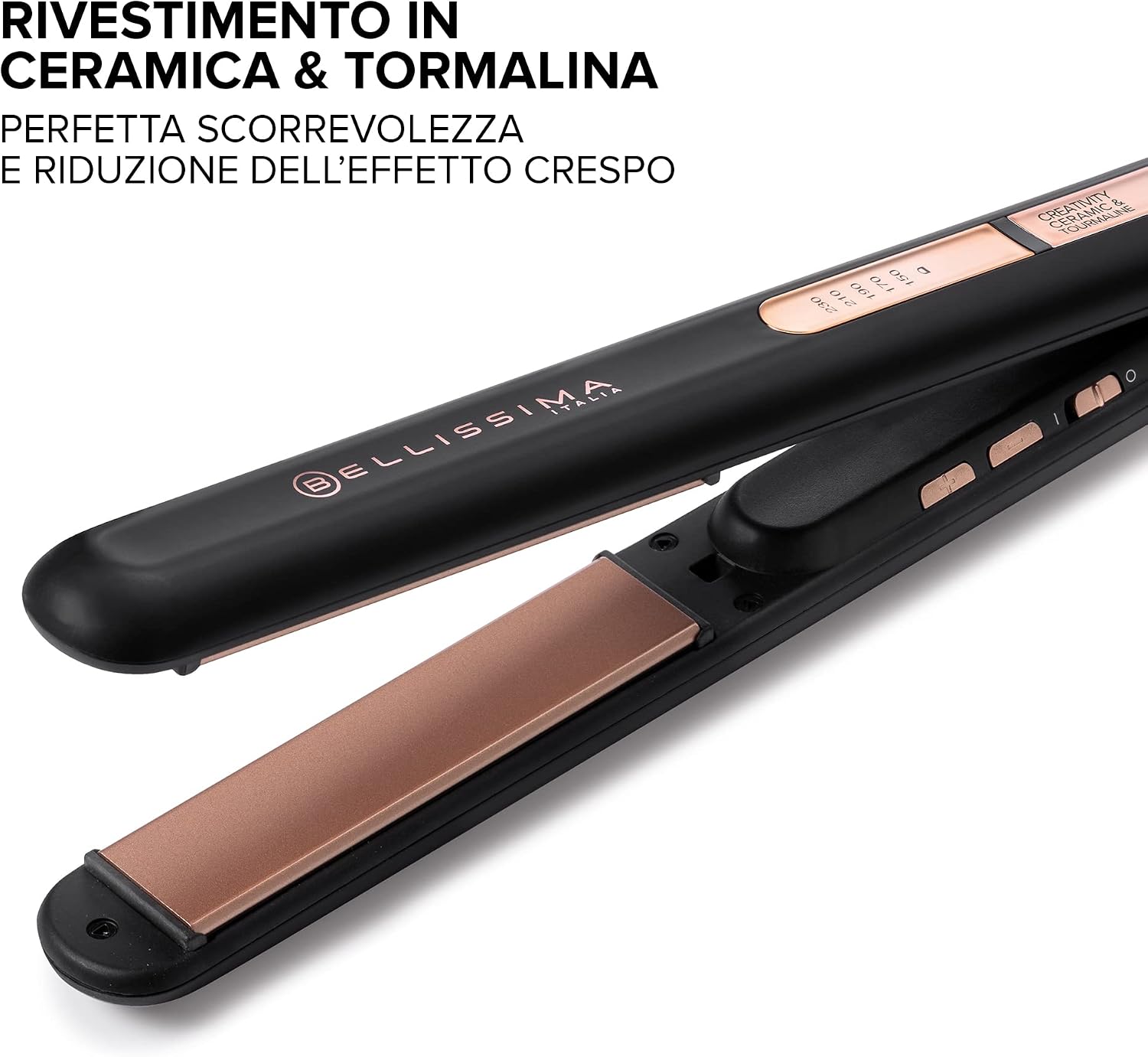 Detalle de Bellissima Imetec Creativity Ceramic & Tourmaline 25x110 mm