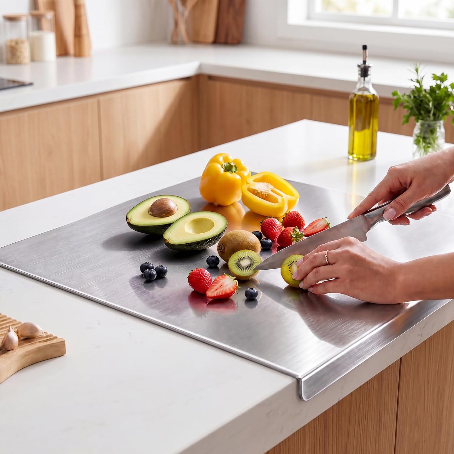 Thumbnail 3 de Titanium cutting board 19.7 x 15.7 in