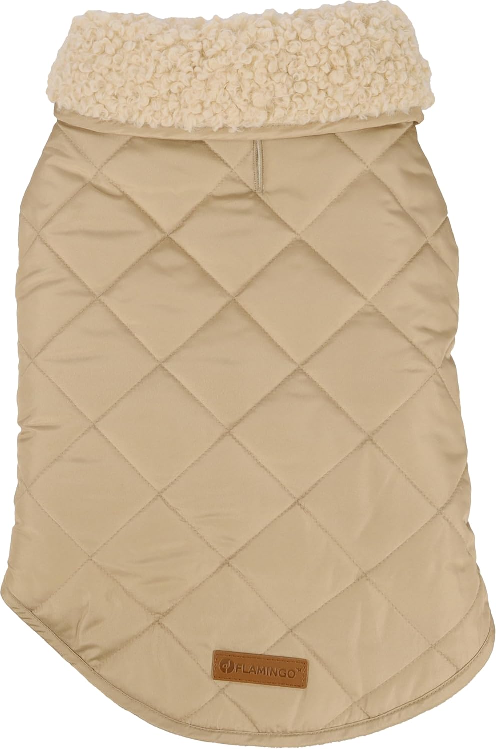 Thumbnail 2 de Flamingo Hundemantel Bonnie in Beige – wasserabweisend & waschbar bei 30 °C