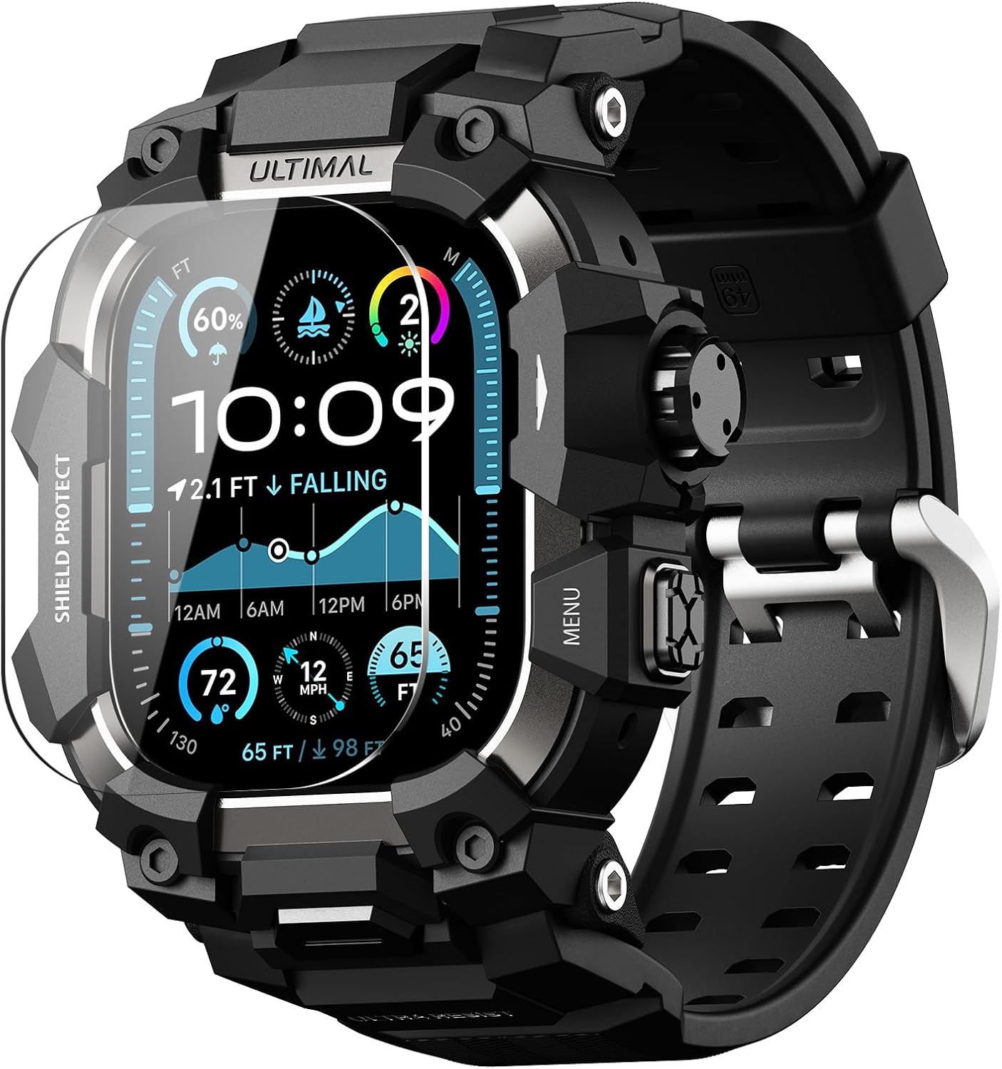 Detalle de ULTIMAL Rugged Case Watch 49mm