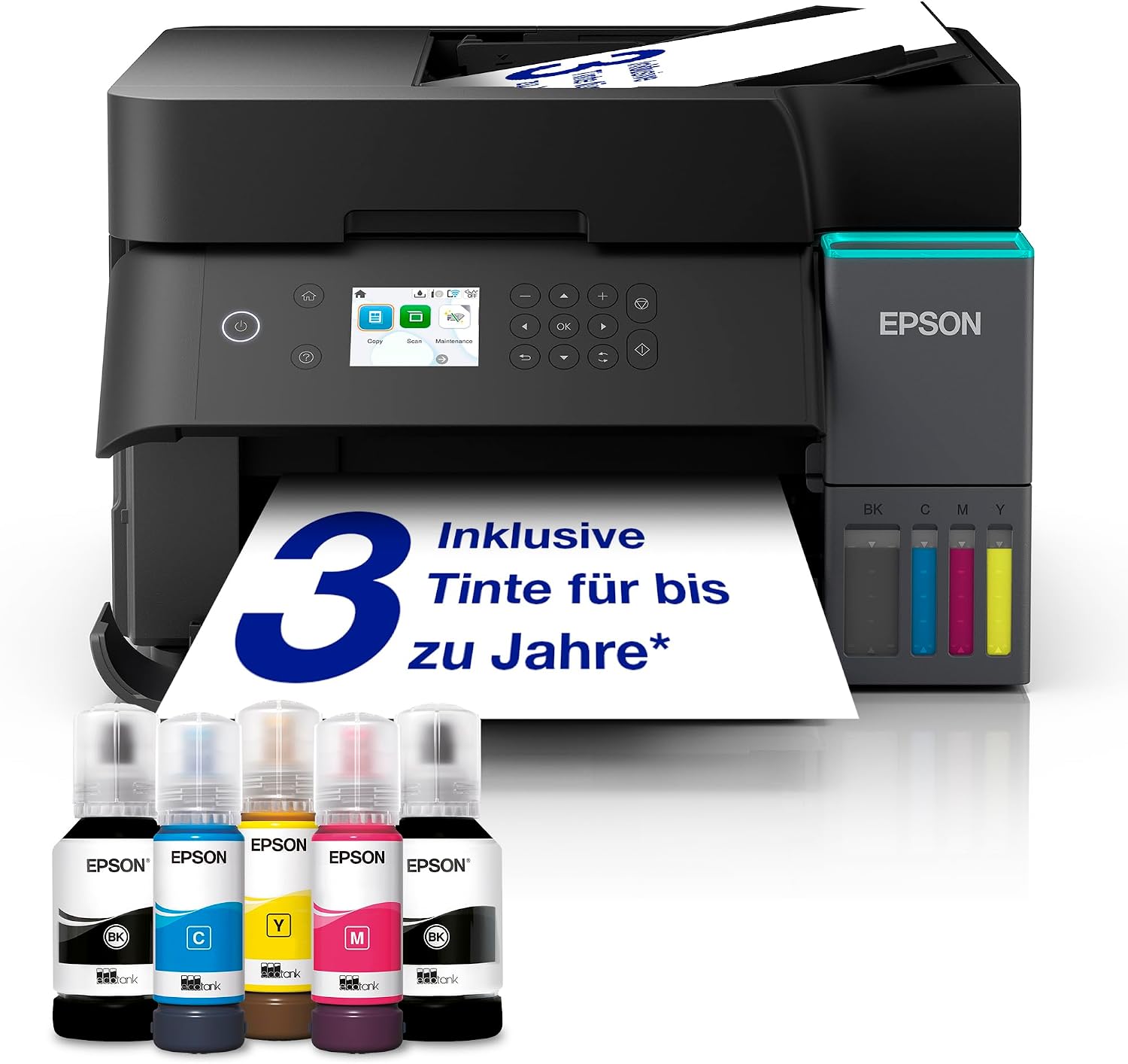 Detalle de Epson EcoTank ET-3950 Multifunktionsdrucker mit Wi‑Fi