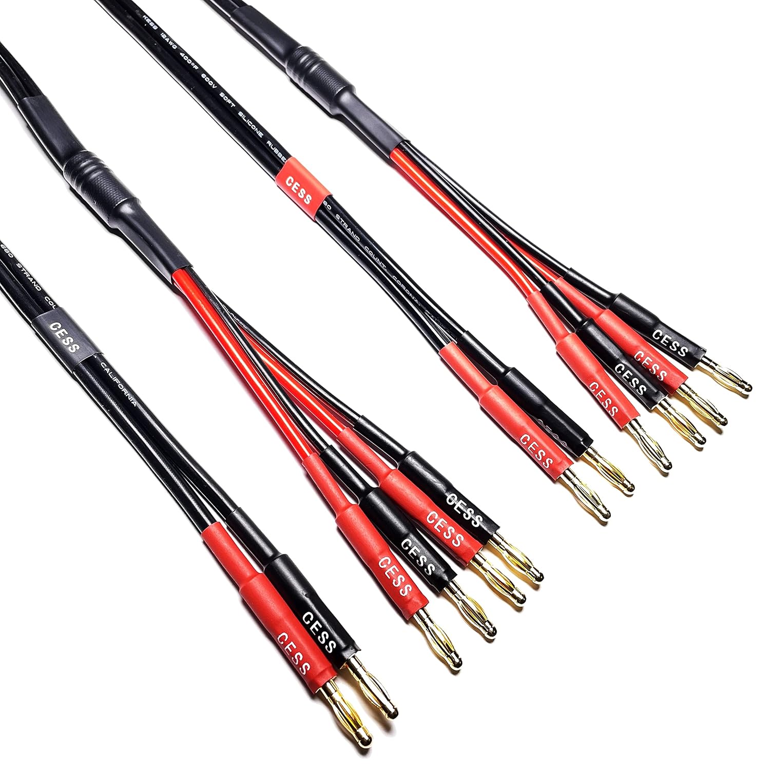 Detalle 2 de CNCESS CESS-106-6f – rozdzielacz kabli głośnikowych 12 AWG, 2 do 4 wtyków