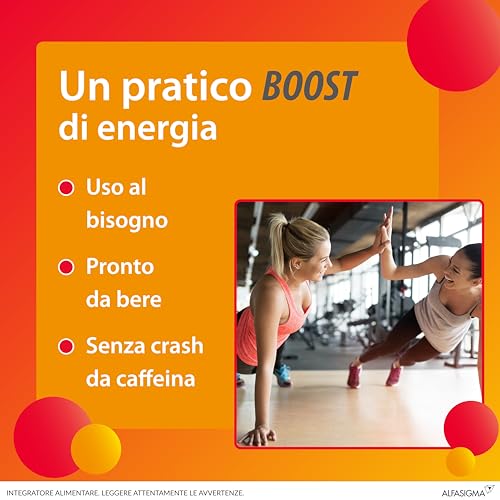 Detalle de Carnidyn Boost: integratore energetico senza caffeina, personalità pratica per una spinta rapida